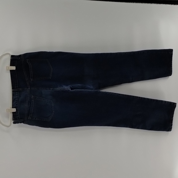 Gloria Vanderbilt Amanda straight leg denim jeans size 12 high rise stretch - Picture 4 of 10